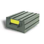 CAB4 - 1 drawers unit, conductive black, int.87x40x120mm