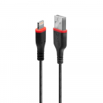 USB 2.0 - Lightning kaabel 2.0m, tugevdatud varjestusega, iPhone, iPad, iPod,