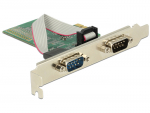 Laienduskaart: PCIe x1, 2 x Serial RS-232 ASIX AX99100