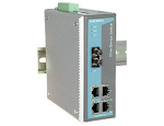 Switch: 4 x 10/100BaseT(X), 1 x 100BaseFX multi-mode ST, -40 kuni 75&deg;C, mittemanageeritav DIN