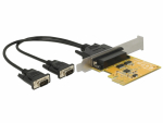 Laienduskaart: PCIe x1, 2 x Serial RS-232 high speed 921K ESD kaitsega