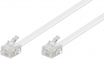 Telefoni kaabel 10.0m 4pin valge 1:1