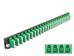 FO eemaldatav esipaneel 24xLC Quad 19&acute;&acute; singlemode adapteritega OS2