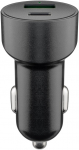 USB Autolaadija 1 x USB-C PD, 1 x USB USB-A QC, 3A, 48 W