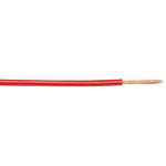 Montaažijuhe 0,09mm&sup2;, punane 28AWG PVC 300V &oslash;1,19mm, UL1007/1581/1569 305m