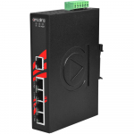 Switch: 4 x 10/100BaseT(X) PoE, 1 x 10/100BaseT(X), -10 kuni 70&deg;C, mittemanageeritav, DIN, 48-55VDC