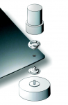 SNAP FASTENER FEMALE diam.10mm