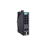 Switch: 8 x 10/100BaseT(X), 2 x 10/100/1000BaseT(X) v&otilde;i 2 x 10/100/1000Base SFP, -40 kuni 75&deg;C, mittemanageeritav DIN