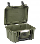 Kohver 316x270x192mm, veekindel, roheline, IP67, 1.54kg