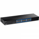 Switch: 24 x 10/100/1000Mbps, madal voolutarve, r&auml;kitav