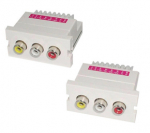 Pikendaja l&auml;bi CAT5e/6 kuni 50.0m: 3 x RCA, 2tk