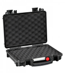 Taktikaline p&uuml;stolikohver 326x269x75mm, veekindel, must, lainelise vahuga, 1.2kg