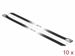 Kaablisidemed 300x7,9mm, terasest, mustad (10tk)