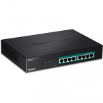 PoE Switch: 8 x 10/100/1000Mbps PoE+, kuni 30W pordi kohta, 110W