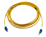 FO j&auml;tkukaabel SM G.657A1 LC-LC Short Boot duplex 2.5m