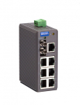 Switch: 7 x 10/100BaseT(X), 1 x 100BaseFX multi-mode ST, -10 kuni 60&deg;C, mittemanageeritav, metallist DIN