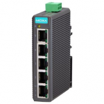 Switch: 5 x 10/100BaseT(X) ports, -10 kuni 60&deg;C, mittemanageeritav, plastikust DIN