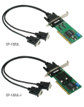 RS-422/485 kaart, Low Profile, 2 porti, opt. Isol. 2KV + DB9M kaabel