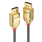 DisplayPort kaabel 5.0m, 1.4, 8K 7680x4320@60Hz, GOLD