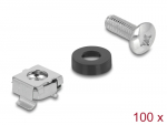 Kruvi/spetsmutter/seib M6 komplekt (100tk/pakk)
