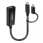 Konverter USB-C - DisplayPort, Kahesuunaline (t&ouml;&ouml;tab m&otilde;lemas suunas)