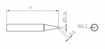 Kolviots RTP 004 B TIP BEVEL CUT 0.4