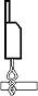 Die assembly for Supercut/TOCF - TO220 Stand-Off 3 lead in line