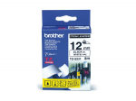 Markeerimislint 12mm must kiri valgel (8m) TZ-S231 eriti tugev