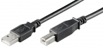 USB 2.0 kaabel A - B 1.8m, must