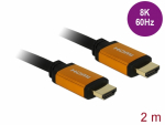HDMI kaabel 2.0m, Ultra High Speed, 8K@60Hz, 5K@120Hz, 4K@240Hz, eARC, Dynamic HDR, Dolby Vision
