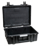 Kohver 457x366x183mm, veekindel, must, IP67, 2.6kg