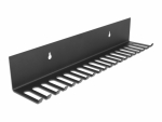 Kaablihoidja seinale 318x65mm, metall must