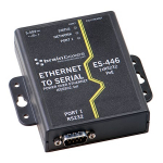 RS-232 server, 1 port, -10&ordm;C kuni +60&ordm;C, 5 VDC - 30 VDC, PoE toite v&otilde;imalus