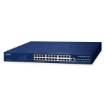 Switch: 8 x 10/100/1000Mbps PoE++, 16 x 10/100/1000Mbps PoE+, 4 x SFP+, 1 x RJ-45 console, Layer 3