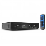 HDMI matrix switch, 4 sisse/ 4 v&auml;lja, 4K2K@60Hz, UHD, HDR, HDMI 2.0, puldiga, manageeritav