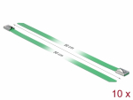 Kaablisidemed 500x7,9mm, terasest, rohelised (10tk)