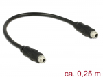 Audio j&auml;tkukaabel paneelile, 3.5mm Stereo pesa/pesa, 0.25m