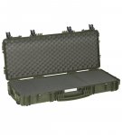 Kohver 989x415x157mm, veekindel, roheline, vahuga, IP67, 7.8kg