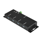 T&ouml;&ouml;stuslik USB 3.0 hub, 4 porti, kaablilukk