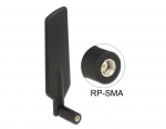 Ringantenn: 1-4 dBi LTE, Bluetooth,GSM, UMTS, WLAN Dualband, ZigBee, Z-Wave, sisetingimustele, rp-sma