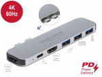 USB-C dock Mac&acute;ile: 2xUSB-C (Thunderbolt), 2xHDMI, 3xUSB 3.2-A