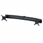 Hoidik 2-le monitorile, must 6kg+6kg, laius kuni 70cm (lauakinnitus eraldi)