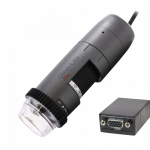 D-Sub VGA mikroskoop 1280x720, 20-220x, 60fps, LED on-off, polarisaator