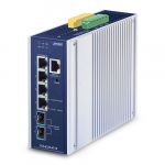 Switch: 4 x 10/100/1000/25000Mbps, 2 x SFP+ , 1 x RJ-45 console, Layer 3