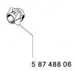 Varuosa. 58748806 3-ne pesa kinnitus WTCP jaamale