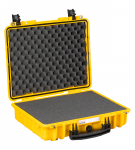 Kohver 485x414x149mm, veekindel, kollane, vahuga, IP67, 2.92kg