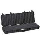 Relvakohver 1189x415x159mm, veekindel, must, lainelise vahuga, ratastega, 8.8kg