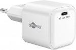 USB laadija 1 x USB-C PD, max. 20W, GaN, valge