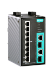Switch: 8 x 10/100BaseT(X) PoE, 2 x 10/100/1000BaseT(X) v&otilde;i 100/1000BaseSFP, 0 kuni 60&deg;C