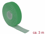 Takjapael rullis 20mm x 3.0m HOOK and LOOP, roheline
